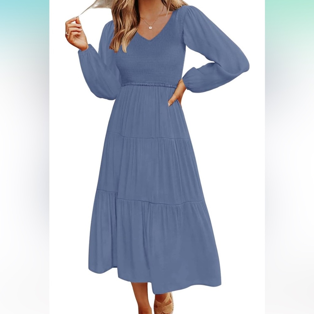 Never worn blue dress